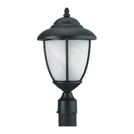 Sea Gull One Light Outdoor Post Lantern, Forged Ir 82048-185