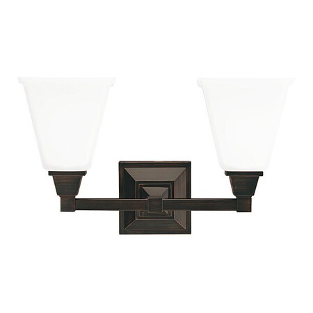 Sea Gull Two Light Wall/Bath, Burnt Sienna 4450402EN3-710