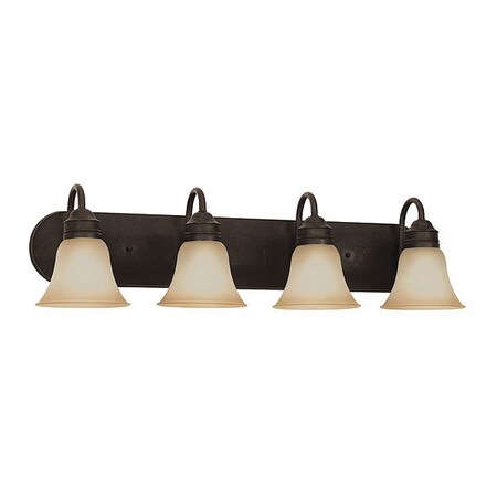 Sea Gull Four Light Wall/Bath, Heirloom Bronze, Width: 32-1/2" 44853EN3-782