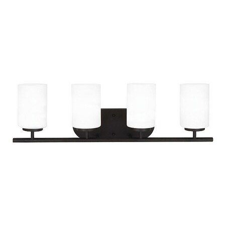Sea Gull Four Light Wall/Bath, Blacksmith 41163EN-839