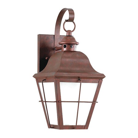 Sea Gull One Light Outdoor Wall Lantern, Weathered 8462DEN-44