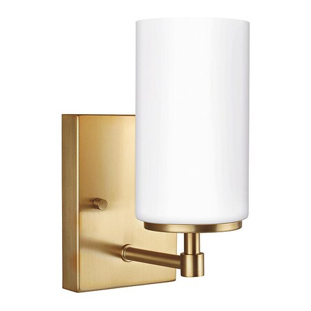 Sea Gull One Light Wall/Bath, Sconce, Satin Bronz 4124601EN3-848