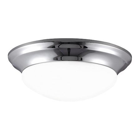 Sea Gull Two Light Ceiling, Flush Mount, Chrome 75435EN3-05