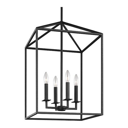 Sea Gull Four Light Hall/Foyer, Blacksmith 5215004-839