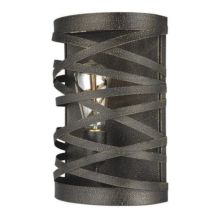Sea Gull One Light Wall/Bath Sconce, Obsidian Mi 4128601-802