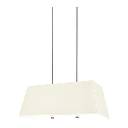 Sea Gull Four Light Pendant, Brushed Nickel, Height: 14" 65266EN3-962