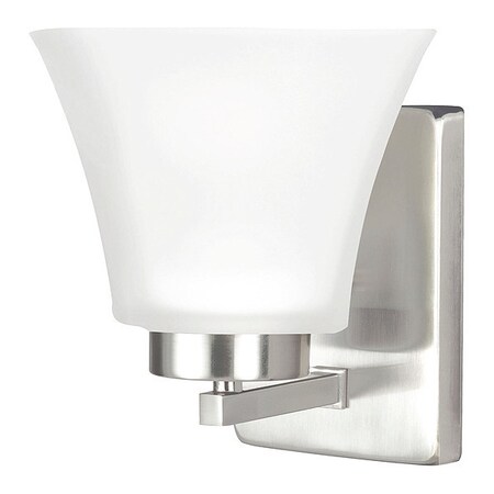 Sea Gull One Light Wall/Bath Sconce, Brushed Nic, Width: 5" 4111601-962