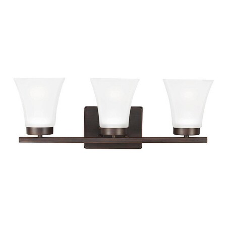 Sea Gull Three Light Wall/Bath, Burnt Sienna 4411603EN-710