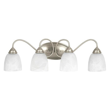 Sea Gull Four Light Wall/Bath, Antique Brushed N 44319EN3-965