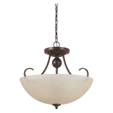 Sea Gull ThreeLightPendant, SemiFlush, Convertible 77316-710