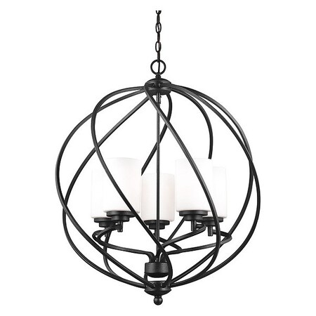 Sea Gull Five Light Hall/Foyer, Blacksmith 5125205-839