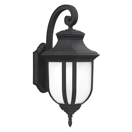 Sea Gull One Light Outdoor Wall Lantern, Large, Bla 8736301EN3-12
