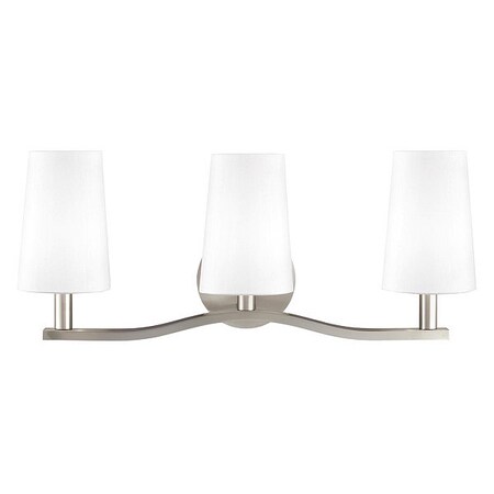 Sea Gull Three Light Wall/Bath, Brushed Nickel 4428003-962