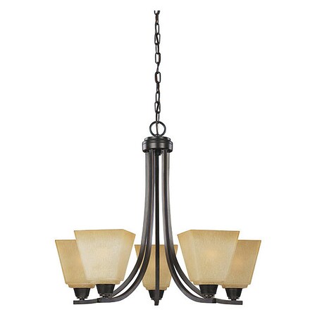 Sea Gull Five Light Chandelier, Flemish Bronze 3113005-845