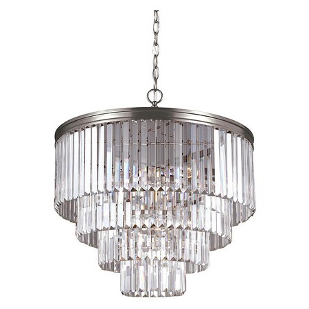 Sea Gull Six Light Chandelier, Antique Brushed Nic 3114006EN-965