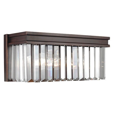 Sea Gull Two Light Wall/Bath, Burnt Sienna, Lamp Type: Incandescent or LED 4414002-710