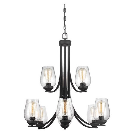 Sea Gull Nine Light Chandelier, Blacksmith 3127809-839