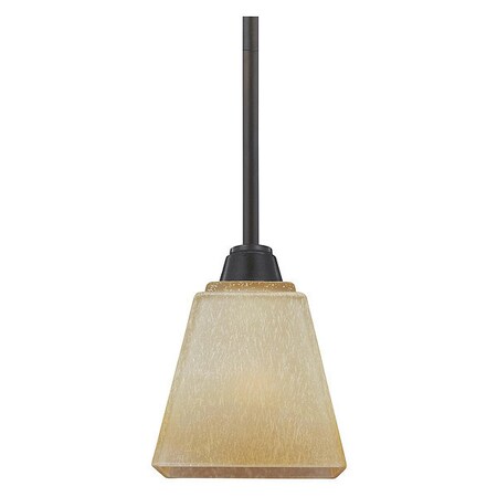 Sea Gull One Light Mini-Pendant, Flemish Bronze, Height: 6-3/4" 6113001EN3-845