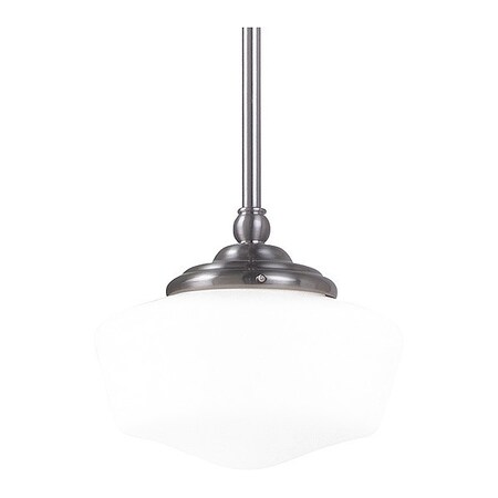 Sea Gull One Light Pendant, Small, Brushed Nickel, Height: 7-1/2" 65436-962