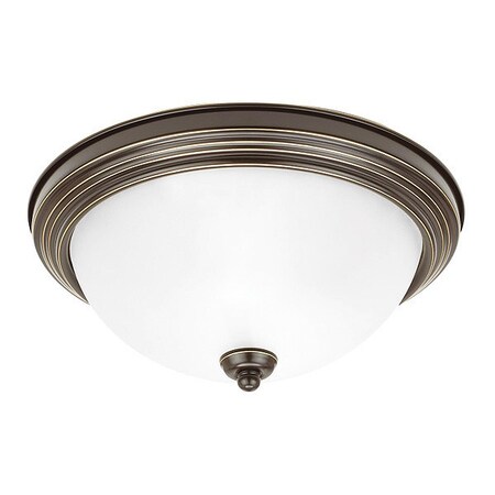 Sea Gull One Light Ceiling, Flush Mount, Heirloom B 77063EN3-782