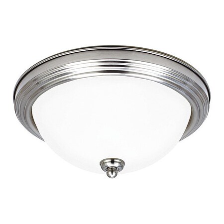 Sea Gull LED Ceiling, Small, Flush Mount, Brushed Ni 7716393S-962