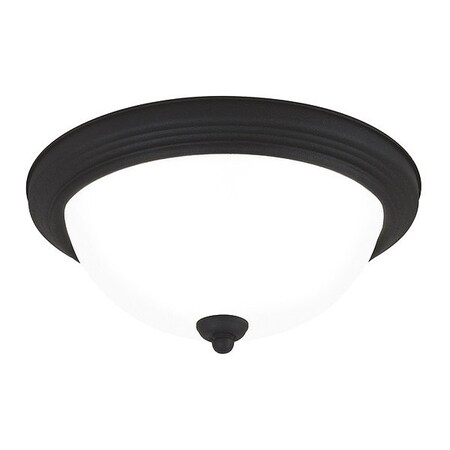 Sea Gull LED Ceiling, Medium, Flush Mount, Blacksmit 7716493S-839