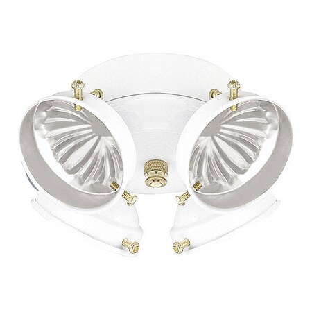 Sea Gull Four Light Ceiling Fan Light Kit, White 16151EN-15