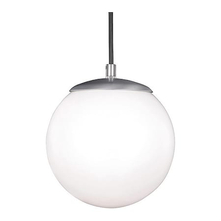 Sea Gull One Light Pendant, Satin Aluminum 6018EN-04