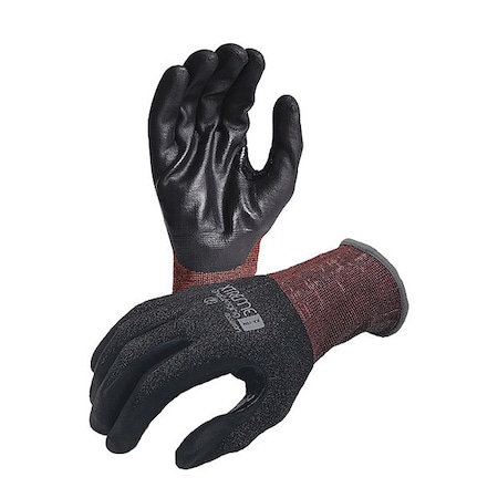 Azusa Safety Cut Resistant Work Gloves, Cut Level A3 , Dipped , Nitrile, Polyurethane , Ultra-Thin Micro-Foam , L KX10N