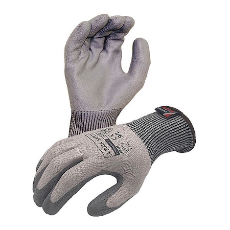 Azusa Safety Cut-Resistant Work Gloves, Cut Level A4 , Dipped , Polyurethane , Smooth , M 1 PR AZ593