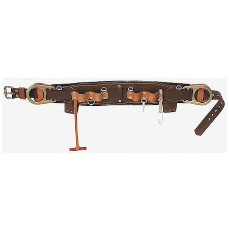 Klein Tools Lineman Belt, Includes Padding: Yes 2 D-Rings, Size D25 5266N-25D