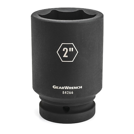 Gearwrench 1" Drive 6 Point Deep Impact SAE Socket 2-1/4" 84270