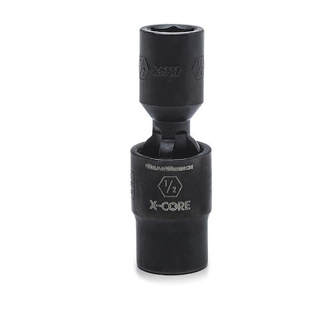 Gearwrench 1/2" Drive 6 Point Standard X-Core Pinless Impact Universal SAE Socket 1/2" 84737