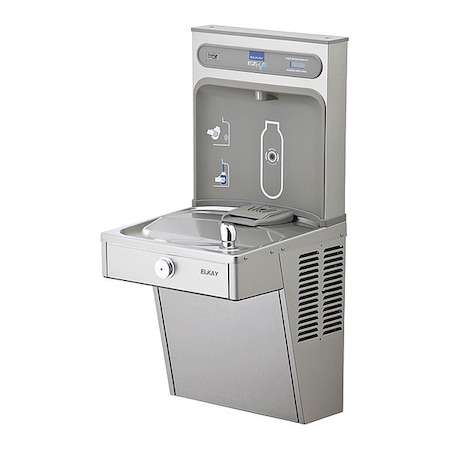 Elkay Wall Mount, Yes ADA, Water Cooler LVRCGRN8WS