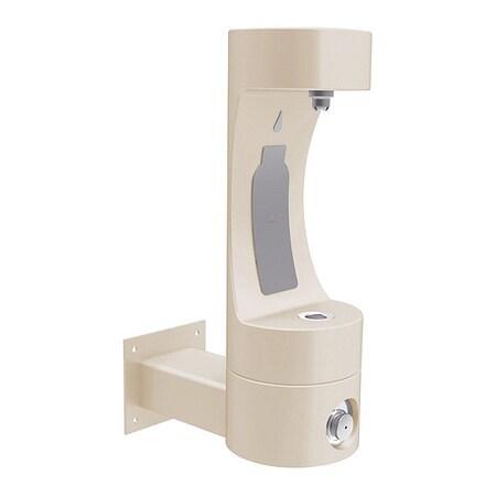 Elkay Bottle Fill Station, Wall Mount, Beige 1 Levels, Beige, Outdoor 4405BFBGE
