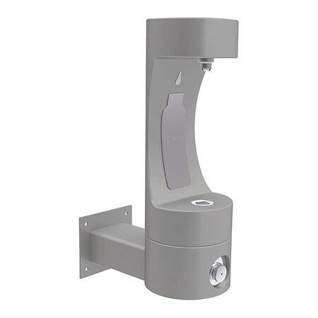 Elkay Bottle Fill Station, Wall Mount, Gray 4405BFGRY