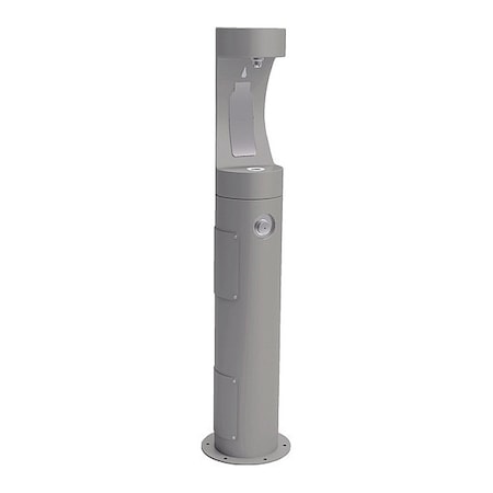 Elkay Bottle Filling Station Pedestal, Gray 1 Levels, Gray, Outdoor LK4400BFGRY