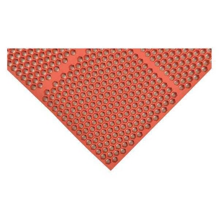 Notrax Red Drainage Holes Drainage Mat 2 ft. W x 3 ft. L, 1/2" T15S0032RD