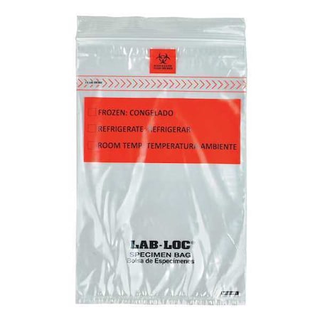 Lk Packaging Transfer Bag, 1.75 mil Thick, LDPE, PK1000 LABZ69BBX