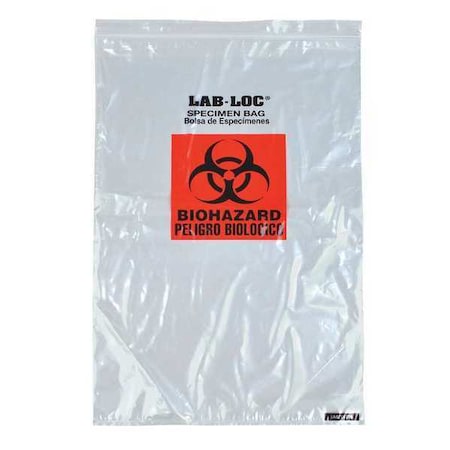 Lk Packaging Transfer Bag, 2.0 mil Thick, LDPE, PK250 LABZ1420B