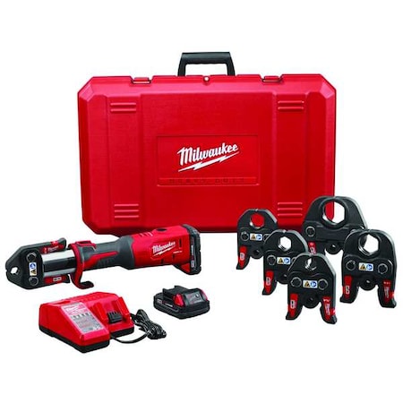 Milwaukee Tool M18 Force Logic Press Tool Kit w/1/2" – 2" Jaws 2773-22