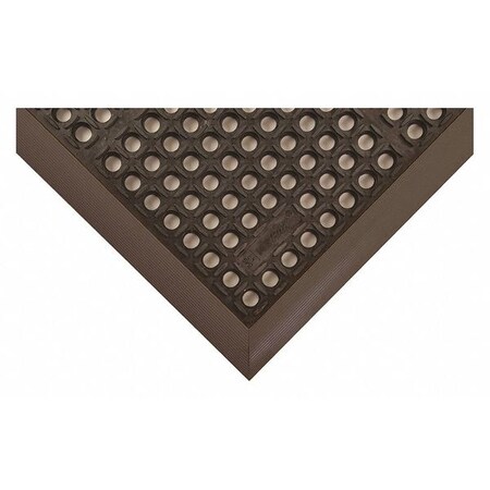 Notrax Drainage Mat, 2 ft. W x 3 ft. L, 7/8" Thick 514S2840BL