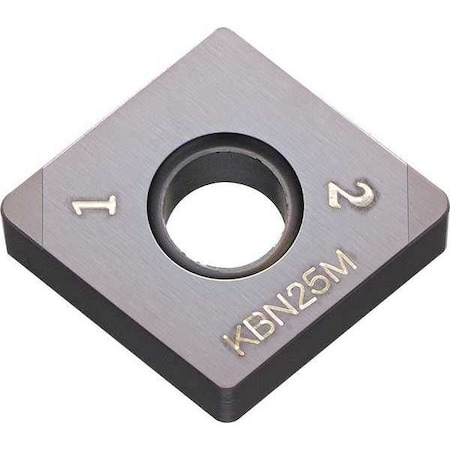 Kyocera Diamond Turning Insert, Diamond, 4, CNGA, 3, CBN CNGA433S00730METKBN25M