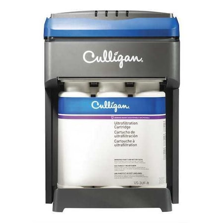 Culligan Water Filter Housing, 14-39/64" H, White US-3UF