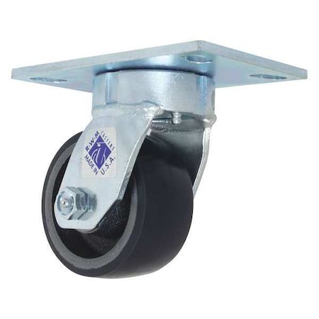 Rwm Kngpnlss Plt Cstr, Swl, Ply, 4", 600 lb, A 65-UIB-0420-S-Q-42ST-80A