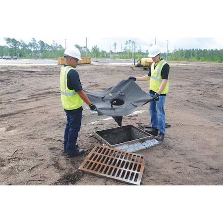 Ultratech Catch Basin Insert, Black, 48 in L x 36 in W x 18 in H 9218