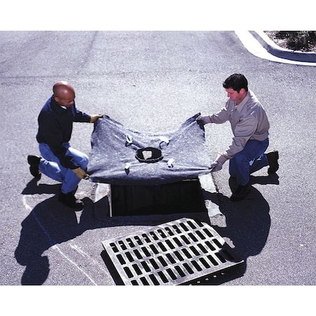 Ultratech Catch Basin Insert, Gray, 4" H, 15" L 9378