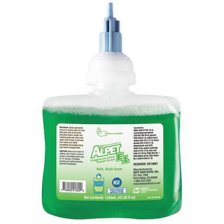 Best Sanitizers 1250 ml Foam Hand Soap Cartridge SO10061