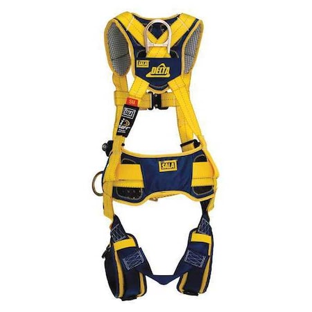 3M Dbi-Sala Full Body Harness, M, Polyester 1100518