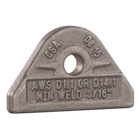Mag-Mate Pad Eye, 11/32" Depth, 2-7/64" L, 1-3/8" W PE0050